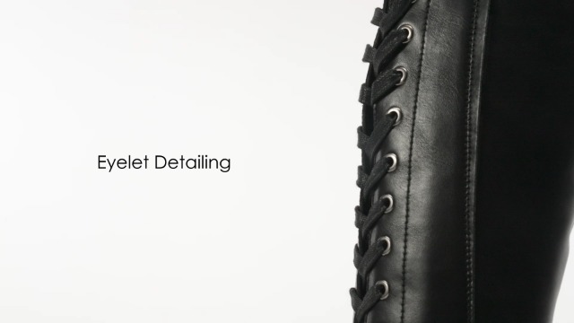 Bottes Genouillères En Daim Noir ELLA SHOES - Taille UK 5.5 (Équivalent 38-38.5) - Coupe Étroite - Neuf Avec Boîte