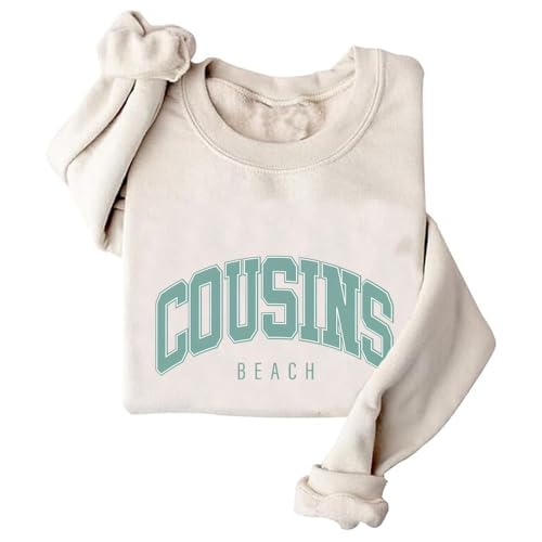 Cousins Beach Sweatshirt Women Crewneck Beach Sweatshirt Hoodies