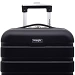 Wrangler 20" Spinner Carry-On Luggage, Black - Image 5