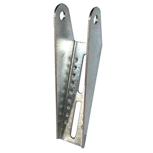 CE Smith Trailer 10604G40 Bunk Bracket, 8 1/2"- Replacement Parts and Accessories for Your Ski Boat, Fishing Boat or Sailboat Trailer, Silver