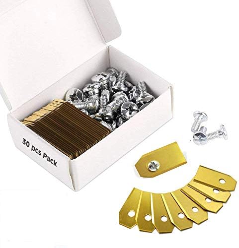 robotic lawn mower blade that will change your mowing experience forever 3 Melayous Replacement Mower Blades for All Husqvarna Mower/Gardena Robotic Lawnmowers (35x18x0.75mm) 30PCS (1)