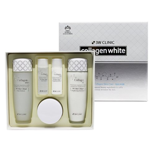 ドド化粧品) 3W CLINIC プレミアムプラセンタ女性用スキンケア3点セット Amazon | 3Wクリニック[韓国コスメ3w Clinic]Collagen White