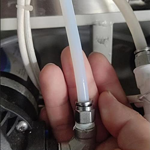 Image of Othmro PTFE Teflon Bowden Tube 6.56ft-5mm ID x 7mm OD-Milky White Connector Tubing for 3D Printer-1PCS