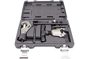 Hilmor 1937685 Orbital Flaring Tool Kit with Cutter and Case