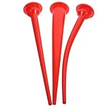 Balacoo Ugelli per Calafataggio Set 3 Pezzi in Gomma Struttura Estesa e Punta Curva Sottile, Applicatore per Sigillatura e Finitura, Accessorio per Lavori di Riparazione e Sigillatura