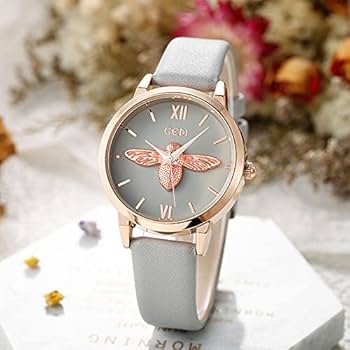 レディース腕時計 Amazon.co.jp: レディースクォーツ時計蜂防水ステンレススチール