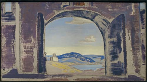 Peinture pour décoration salon Nicholas Roerich pour habiller un grand mur vide