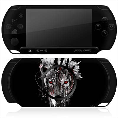 Sticker Sony PSP Street E1004 contre les rayures film autocollant loup noir DeinDesign