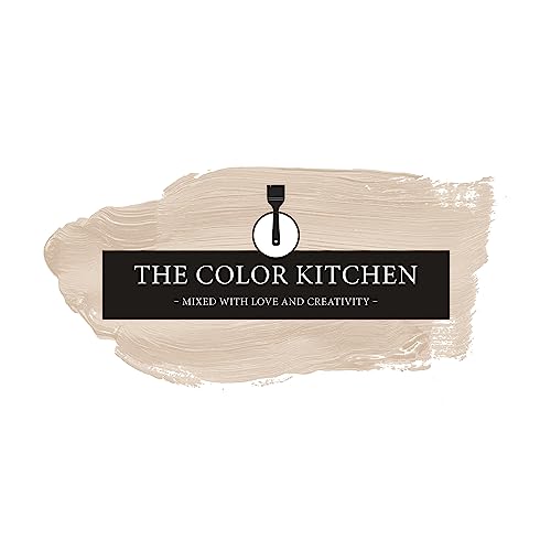 Livingwalls THE COLOR KITCHEN helle Wandfarbe - Malerfarbe für Wohnzimmer und Schlafzimmer - matte Innenfarbe in Beige - 5l Deckfarbe in TCK6018