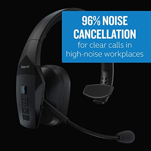 Blueparrott B550-Xt Voice-Controlled Bluetooth Headset – Industry Leading Sound With Long Wireless Range, Extreme Comfort And Up To 24 Hours Of Talk Time, Black #TOP2