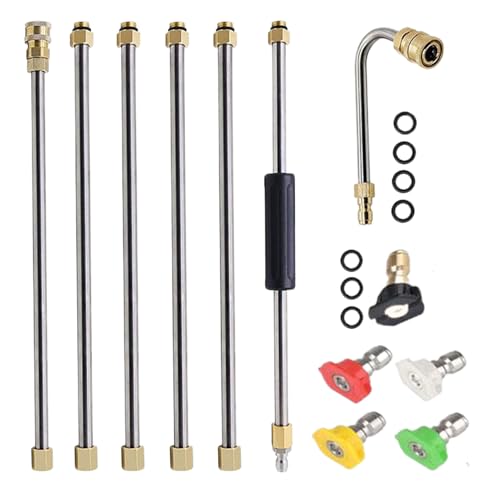 Lance d'extension 276 bar haute pression avec buse télescopique multi-surfaces
