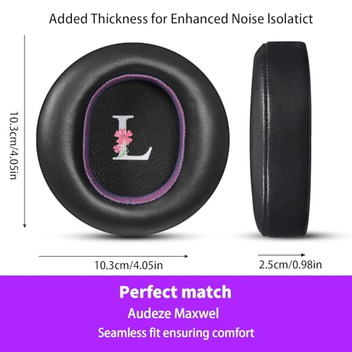 Coussinets de rechange pour AUDEZE Maxwell violet pour de longues sessions