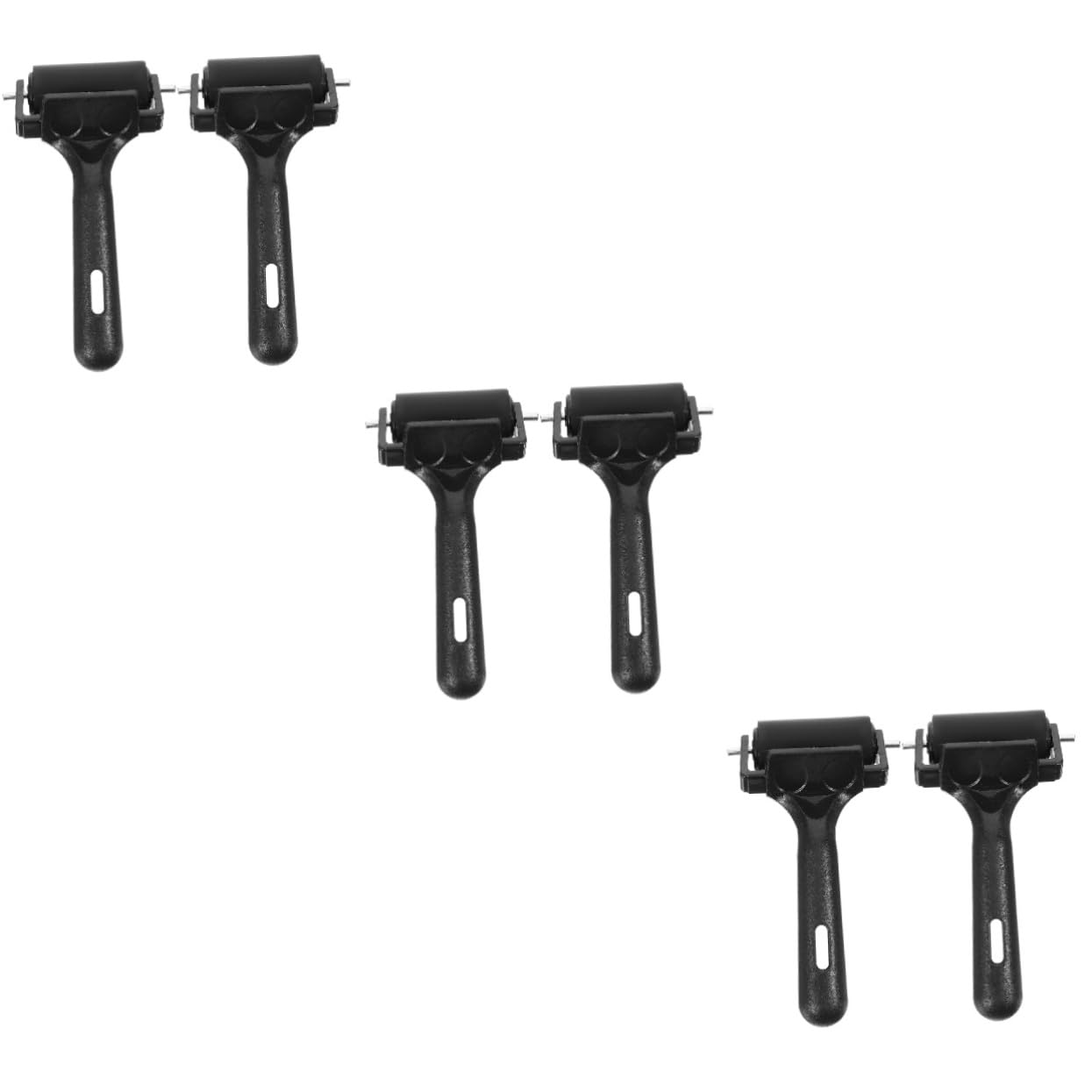6pezzi Pz Rollers Per Rollers Per Pittura e Stamping Strumenti Crafting Antiscivolo Per Inchiostrazione e Decorazione