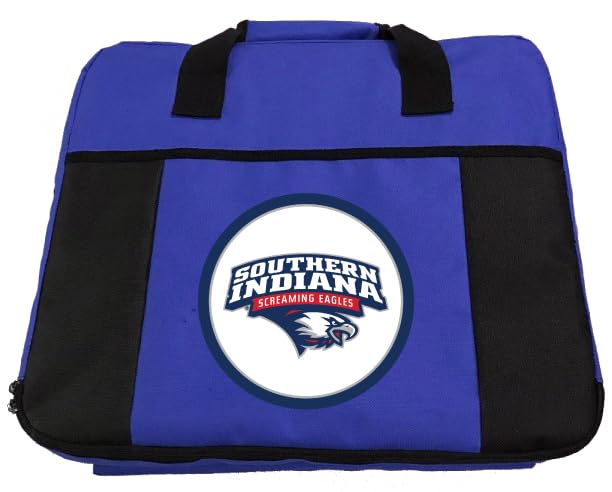 R and R Imports University of Southern Indiana Seat Cushion Officially Licensed Collegiate Product Blue
