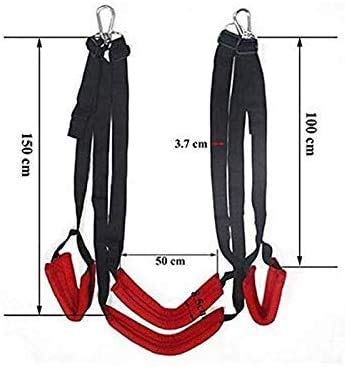 De Seksschommel Geleverd Met Verstelbare Bandjes En Een Paar Zitplaats Tot 600 Pond, SM Bondage Kit Sex Sling… - Afbeelding 3