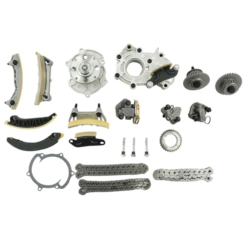 Timing Chain Kit with Water&Oil Pump for Cadillac CTS SRX,