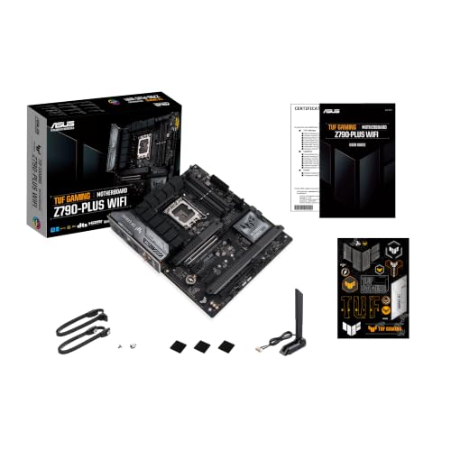 ASUS TUF Gaming Z790-Plus WiFi LGA 1700(Intel 14th,12th &13th Gen) ATX Gaming Motherboard(PCIe 5.0,DDR5,4xM.2 Slots,16+1 DrMOS,WiFi 6,2.5Gb LAN,Front USB 3.2 Gen 2 Type-C,Thunderbolt 4(USB4),Aura RGB) - image 7