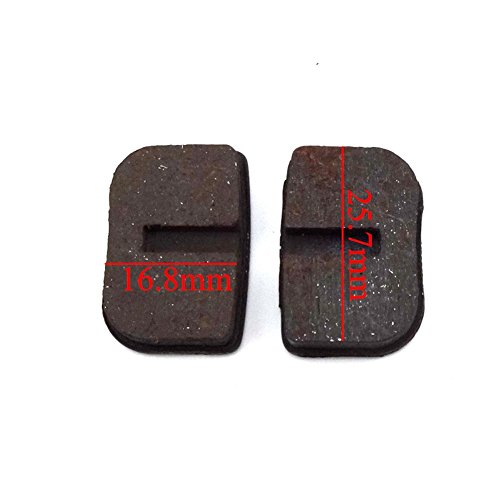 Tc-Motor Minimoto Rear Disc Disk Brake Caliper + Spare Brake Pads For 2 Stroke 43Cc 47Cc 49Cc Chinese Mini Moto Scooter Dirt Pocket Bike Kids Quad Atv 4 Wheeler #TOP4