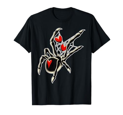 Red de Amor de Spider Black Widow Camiseta