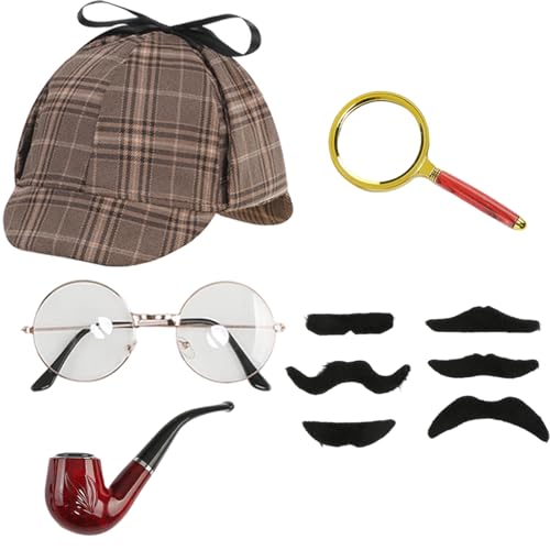 Disfraz Completo de Detective Infantil para Niños y Niñas miniatura 3