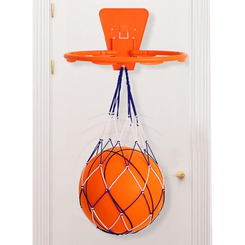 Sostituzione del cerchione da basket, Cerchio sostitutivo del canestro da basket - Cerchio da basket sostitutivo per esterno, montato su porta a muro | Rete da basket montata su porta a muro, porta da