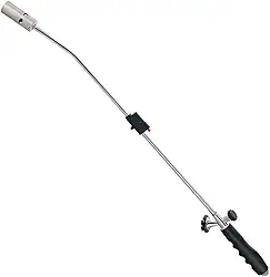 NTK, Maçarico Max Long Com Regulador de Chama, Tubo Extenso e Fácil Acionamento e Trava para Cilindro.