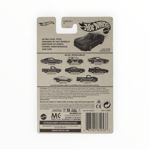 Hot Wheels 2015 Ford Mustang GT [Silver] miniatura 2