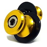 スタンドフック 【MAXIMASELECT】 汎用 スイングアーム M8 ボルト アルミ リア 8mm 『金（ゴールド）』 カスタム カスタマイズ 対応機種多数 ホンダ対応 ヤマハ対応 スズキ対応 バイク