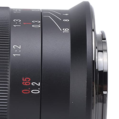 VBESTLIFE Kamera-Halbformat-Makroobjektiv, Objektiv mit großer Blende 60 mm F2.8 II M43-Bajonett-Objektiv mit manueller Fokussierung, mit weichem Unschärfeeffekt, für E-PM1 E-PM2-Kamera – Bild 7