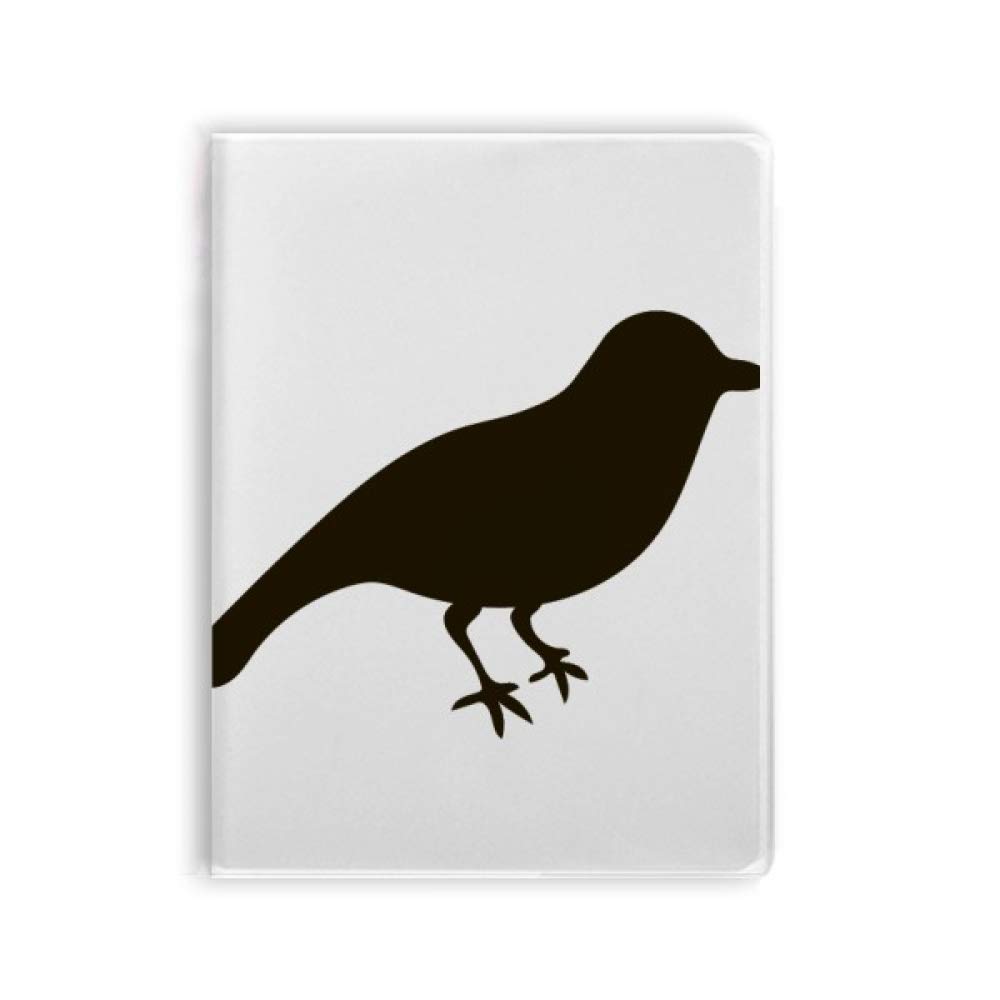 Carnet de notes moineau noir : ecrivez vos pensees avec douceur - 4
