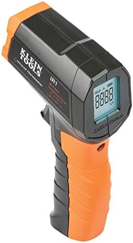 Infrared Thermometer, Digital Laser Gun is Non-Contact Thermometer with a Temperature Range -4 to 752-Degree Fahrenheit Klein Tools IR1