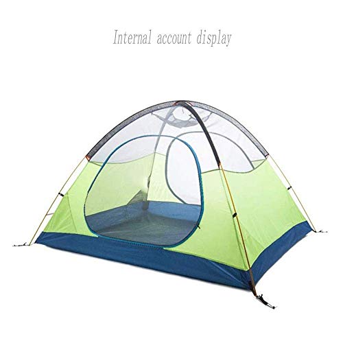 Carpa de camping para dos personas 210x140x110 cm miniatura 3