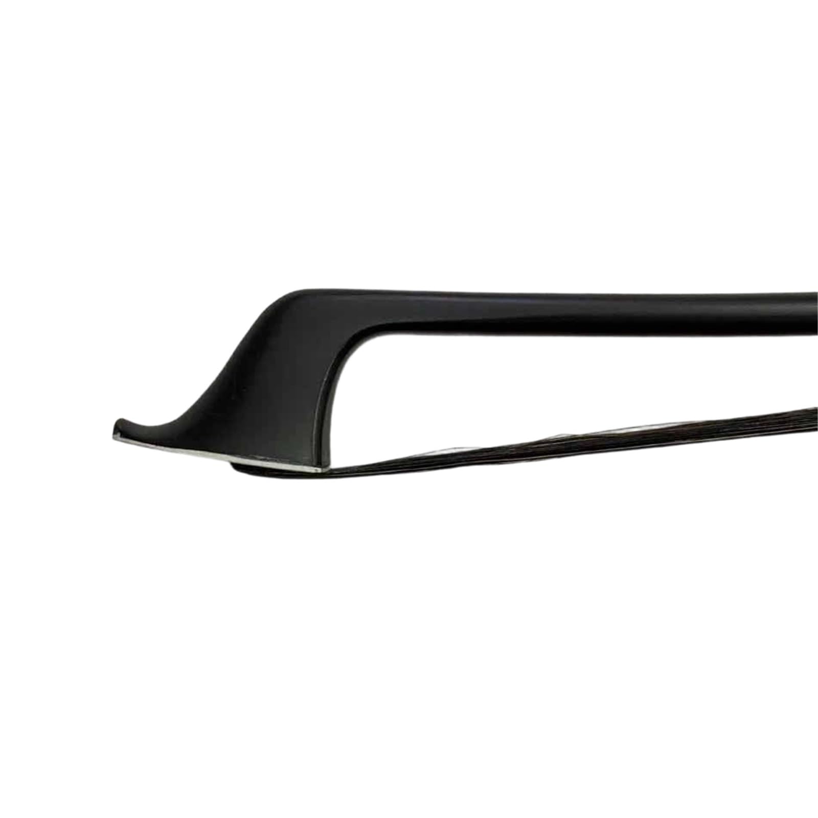 Arcos De Violín Profesionales Fibra De Carbono Contrabajo Arco Estilo Pelo Caballo Negro(1 4size)