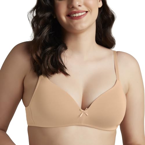 Image of Amante Every de Padded Non-Wired Full Coverage Smooth Style T-Shirt Bra