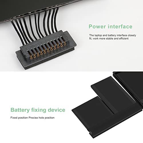 Image of ASUNCELL A1417 Laptop Battery Replacement for MacBook Pro A1398 (Mid 2012 & Early 2013), Apply to MacBook Pro 15 inch Retina (Mid 2012, Early 2013 Version) - EMC 2512 or 2673