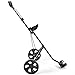 DORTALA Golf Cart, 2 Wheel Foldable Golf Trolley Push Pull Cart with Scoreboard, Multifunctional and Convenient Golf Cart Quickly Opened and Closed