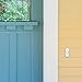 Honeywell Home RPWL400W2000 Honeywell Series 3, 4, 5, 9 Wireless Doorbell Push Button with Halo Light, White
