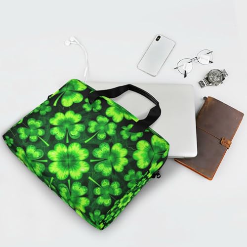Funda portátil para laptop 15.6 pulgadas con asa y correa miniatura 7
