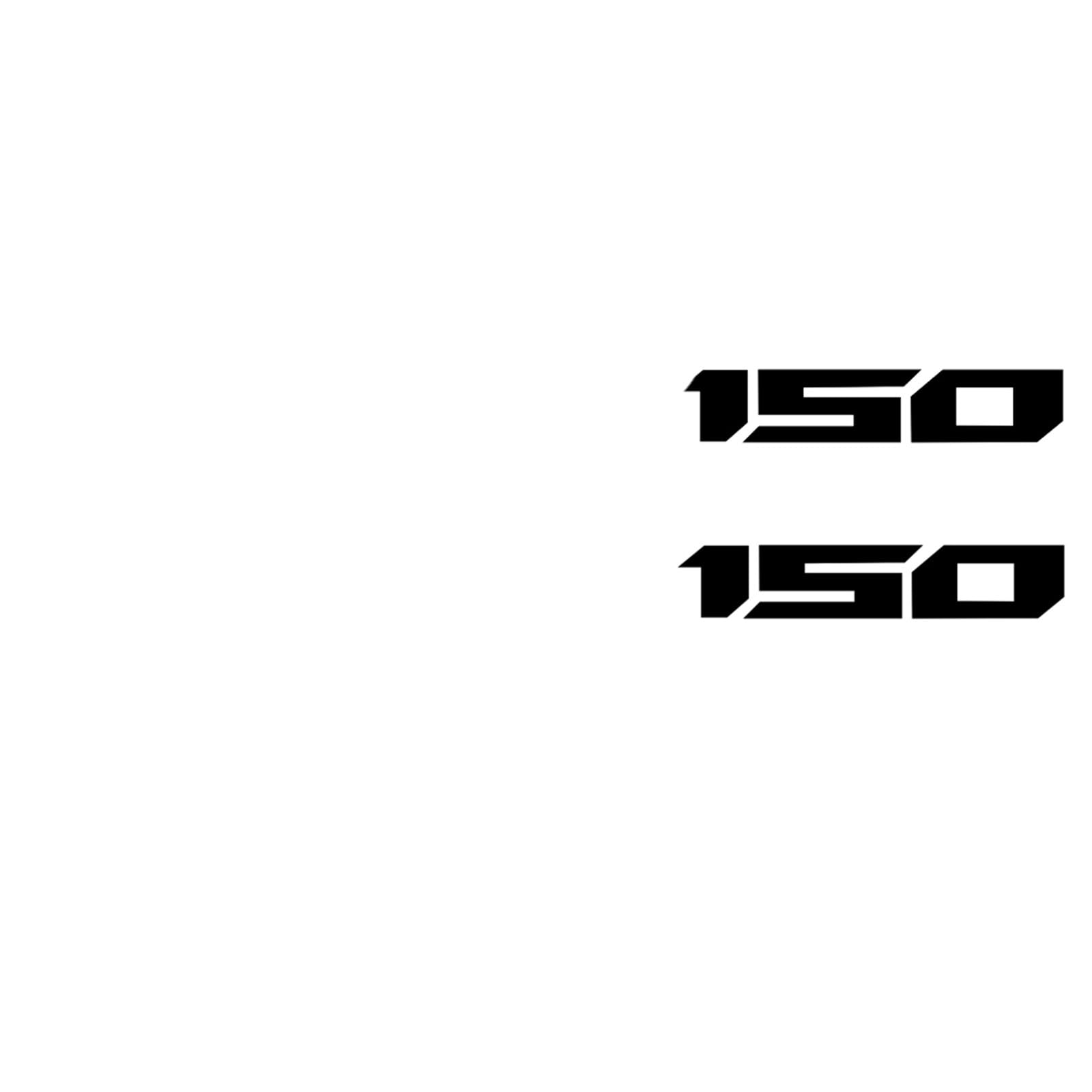 Cygglb Black Motorcycle Stickers For Adv150 2021 2022 2023 Waterproof Motorbike Decals