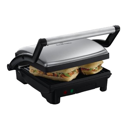 Russell Hobbs Sandwichera Cook@Home - Grill 3 en 1: Panini, Plancha y Parrilla, Apertura 180°, Revestimiento Antiadherente, Fácil Limpieza, Indicador Luminoso, 1800 W, Plata y Negro - 17888-56