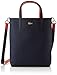 Lacoste Womens Anna Vertical Tote Bag, Forest Green/Navy Blue/Aconit/White, One Size