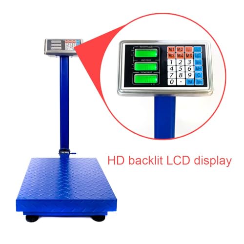 Báscula digital plataforma 300kg de alta capacidad miniatura 3