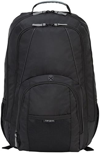 Targus Laptop Backpack for Laptops up to 17-inches Water Resistant Travel Backpack for Business Commuters School Bag College Computer Backpack for Men/Women Large Backpack Travel Gifts, Black (CVR617)