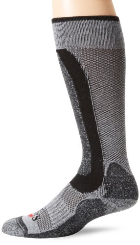 Hot Chillys Damen Alpaka Med Cush Socke, Damen, schwarz/grau Cover