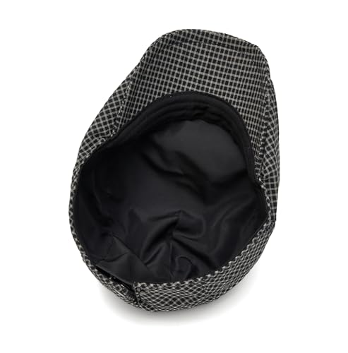 Image of Quanhaigou Men's Cotton Flat Ivy Gatsby Newsboy Driving Hat Adjustable Irish Cabbie Ivy Driving Hunting Cap