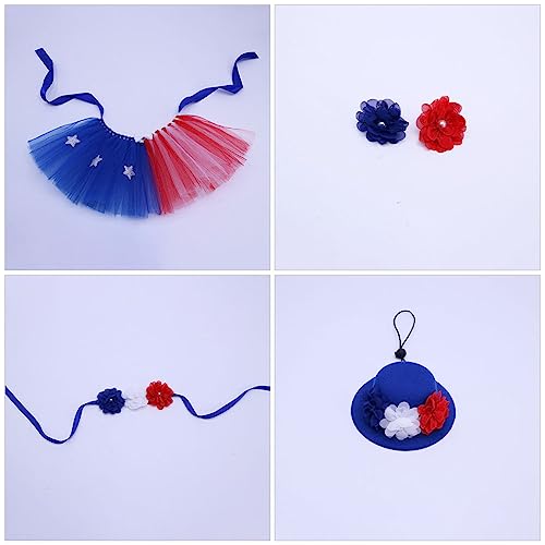 Disfraz Independence Day para perros y gatos pequeños miniatura 6