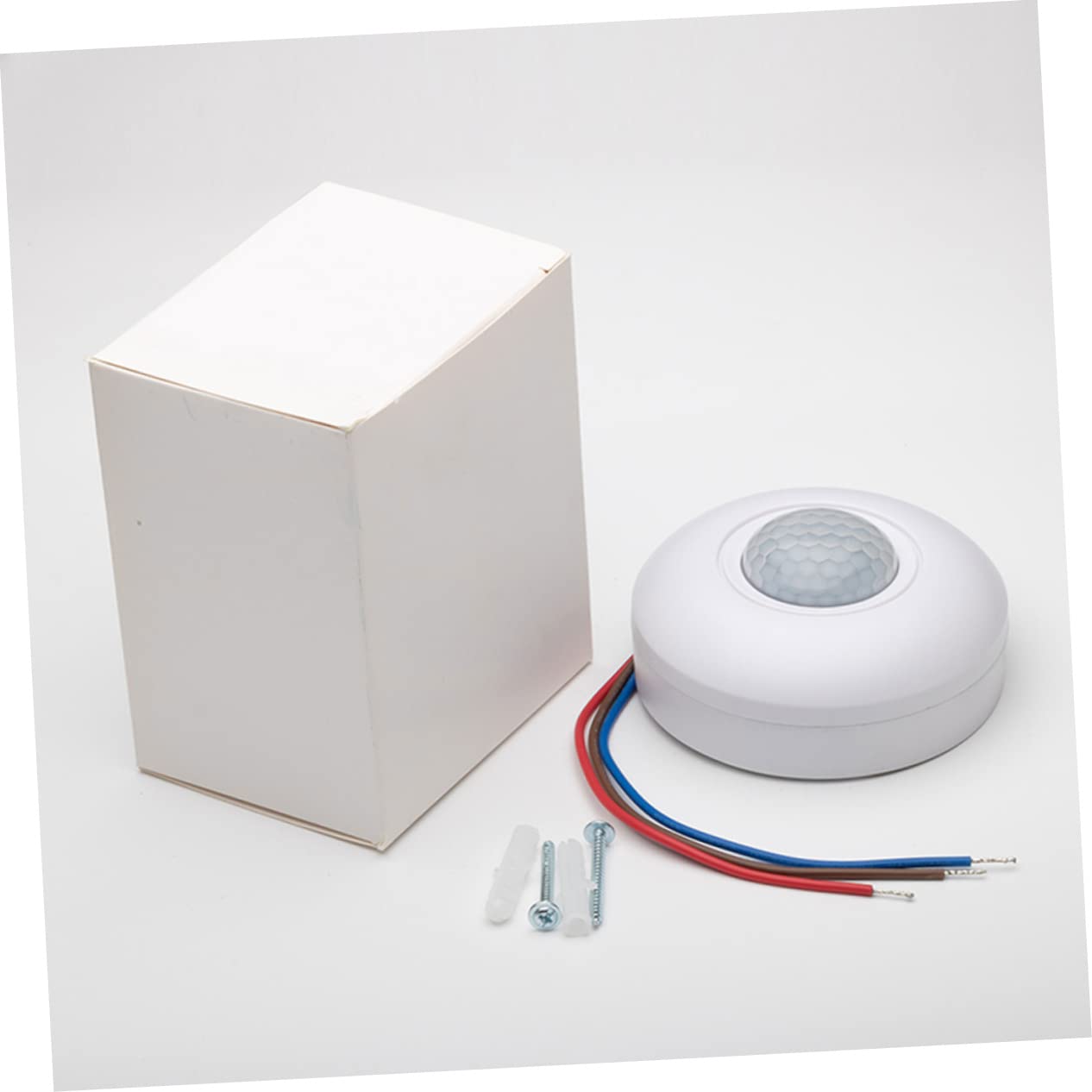 SEWACC Sensor Switch Motion Detector Light for Outdoor Ac85v- 1000w Led Ceiling Mount Easy to Install White