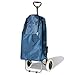 Z-SEAT Carrello della Spesa Disegnato a Mano Carrello della Spesa Isolato Carrello della Spesa Pieghevole Carrello Portatile Navy
