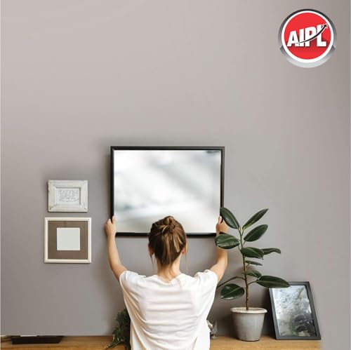 Image of AIPL Mirror Mounting White Silicone Sealant a€ inch 280ml a€ inch Neutral Cure Adhesive for Mirrors Glass & Metal a€ inch With Applicator Gun a€ inch Waterproof Anti-Fungal Long-Lasting Bond