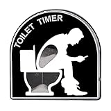 timer a clessidra divertente per wc 5 minuti, creativo con stampe, per bagno